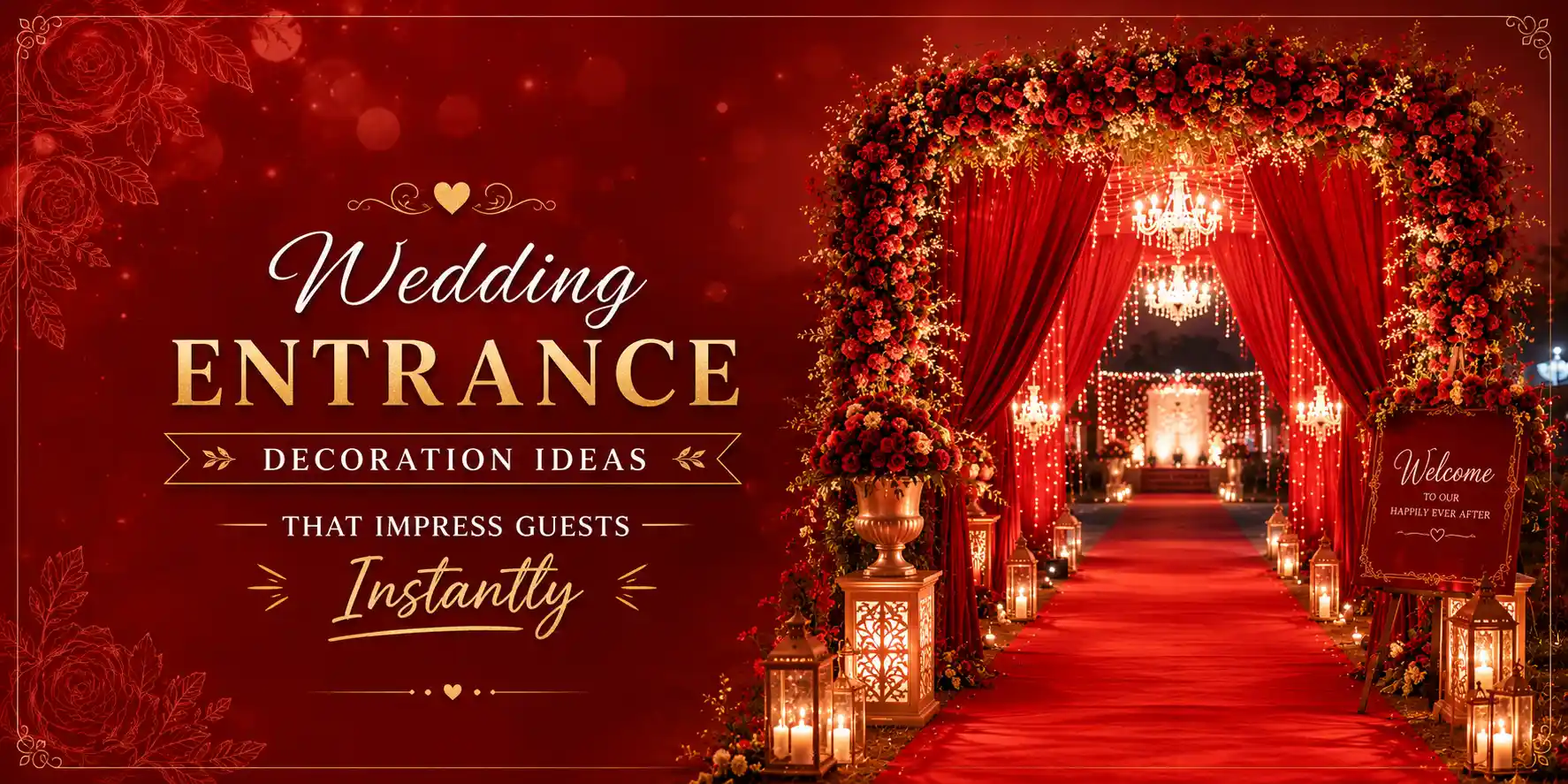 Wedding Entrance Decoration