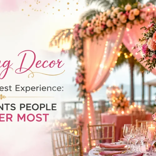 How Wedding Decor Influences Guest Experience: The Elements People Remember Most