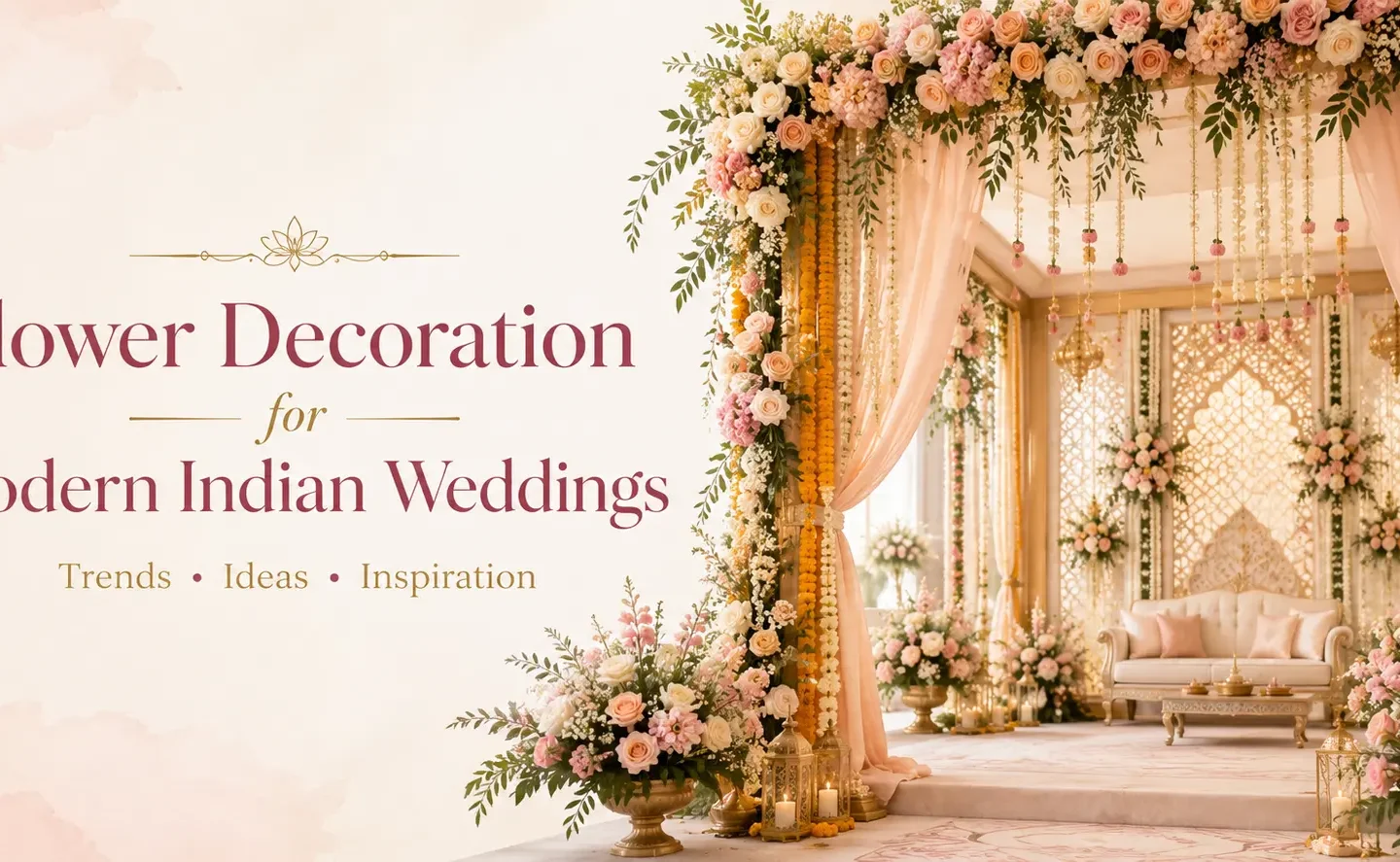 Wedding flower decoration