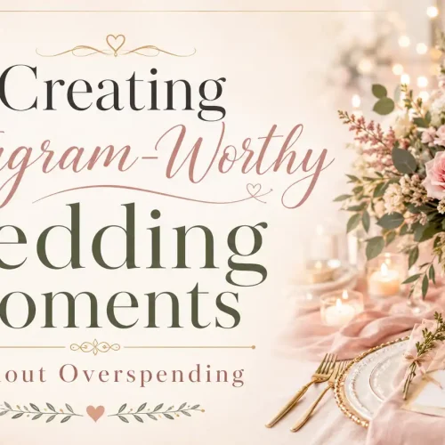 Creating Instagram-Worthy Wedding Moments Without Overspending