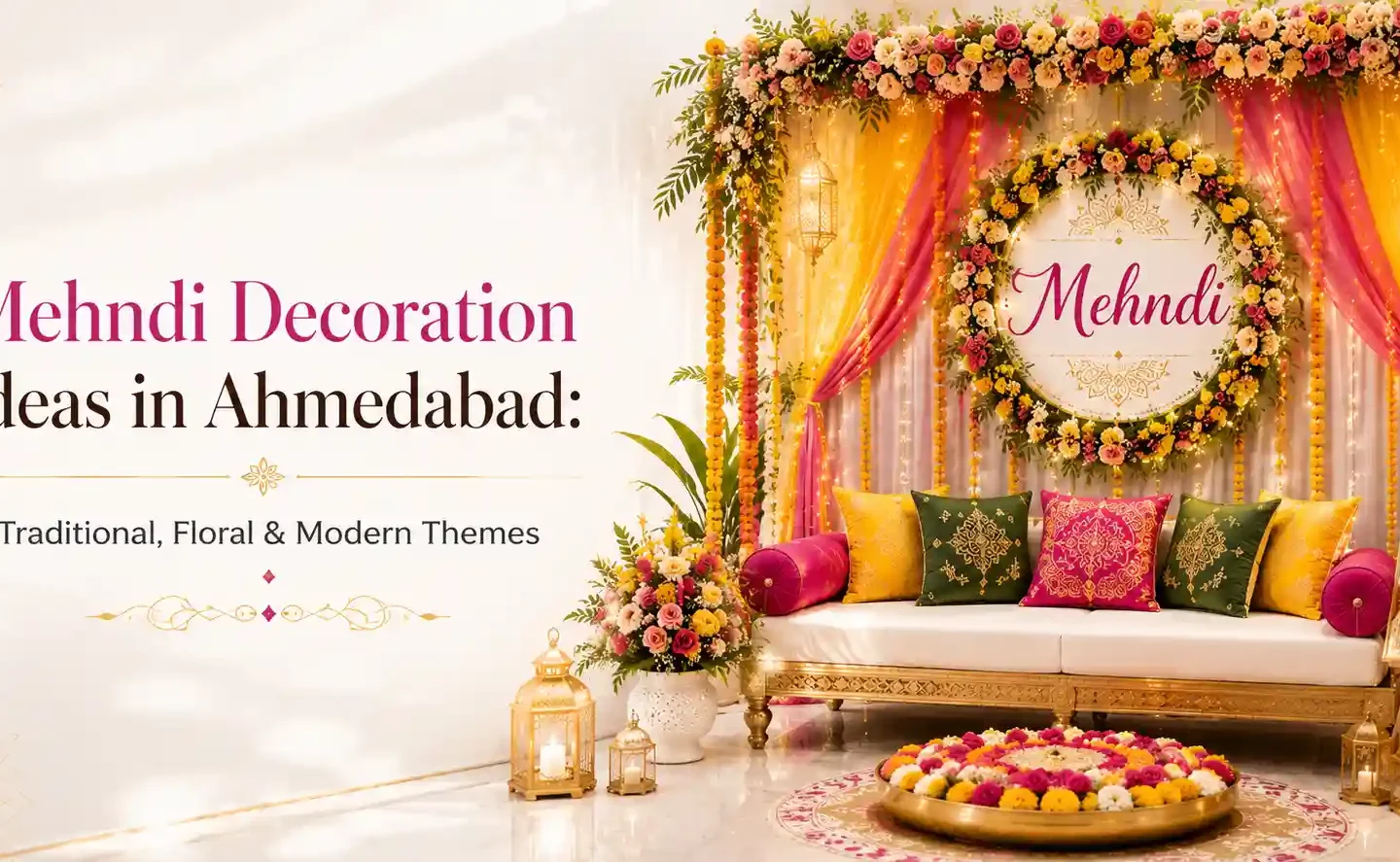 Mehndi Decoration Ideas