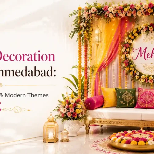 Mehndi Decoration Ideas in Ahmedabad: Traditional, Floral & Modern Themes